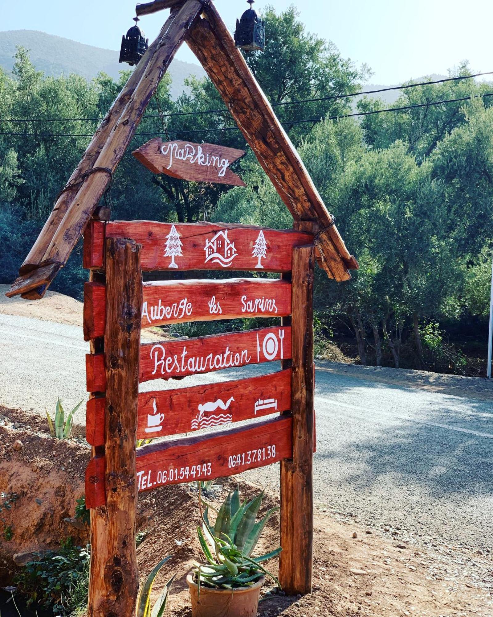 Auberge Les Sapins Ouirgane Buitenkant foto